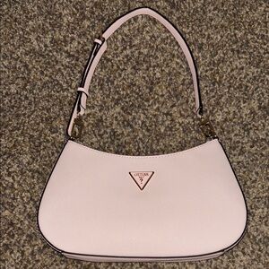 Guess Pink Noelle shoulder purse